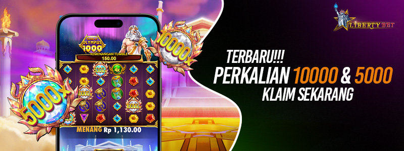 Bonus Perkalian x5000 & x10000